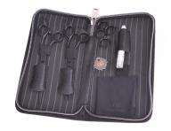 Sada kadernckych nonc 6,5 "a efilanch nonc 6,35" SilkCut Pro Matt Black Olivia Garden