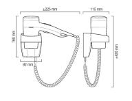 Fn na stenu Valera Executive Super 1200 W - krmov
