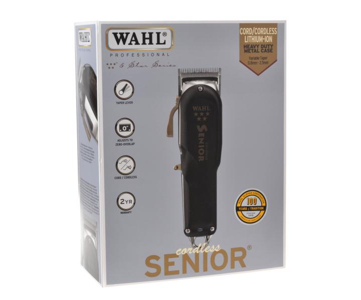 Profesionlny strojek na vlasy Wahl Senior Cordless 08504-2316H - rozbalen, pouit