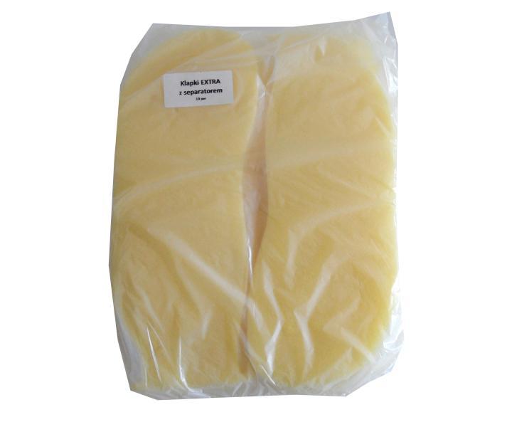 Pantofle Japonki Eko-Higiena penov�, separ�tor - 10 p�rov, �lt�