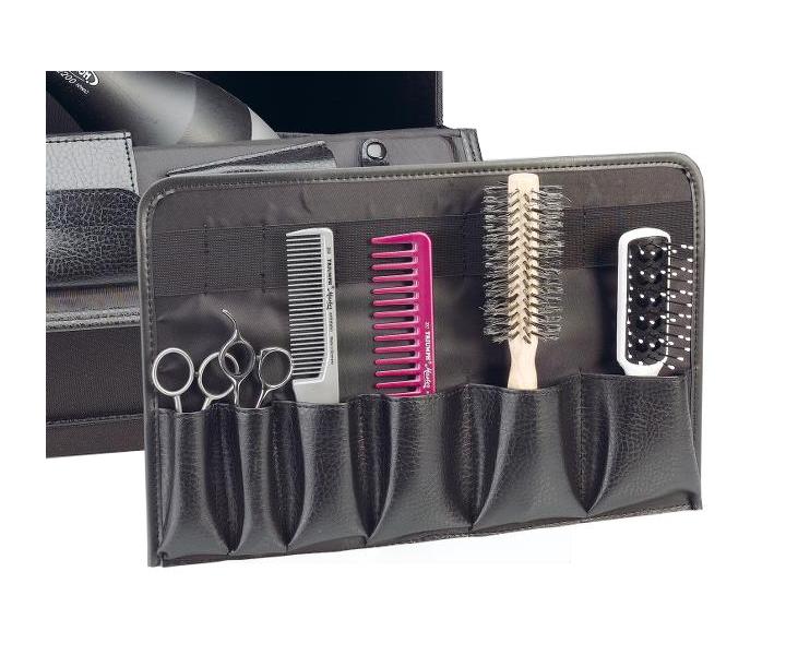 Kaderncky kufrk s teleskopickou rukovou Sibel Pilotrol - ierny