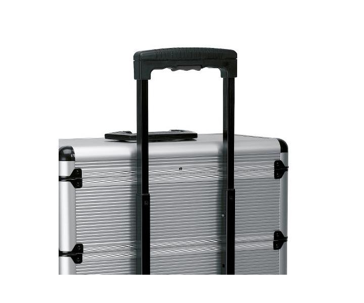 Sekcionlny kufor na kolieskach Original Best Buy Alu - strieborn