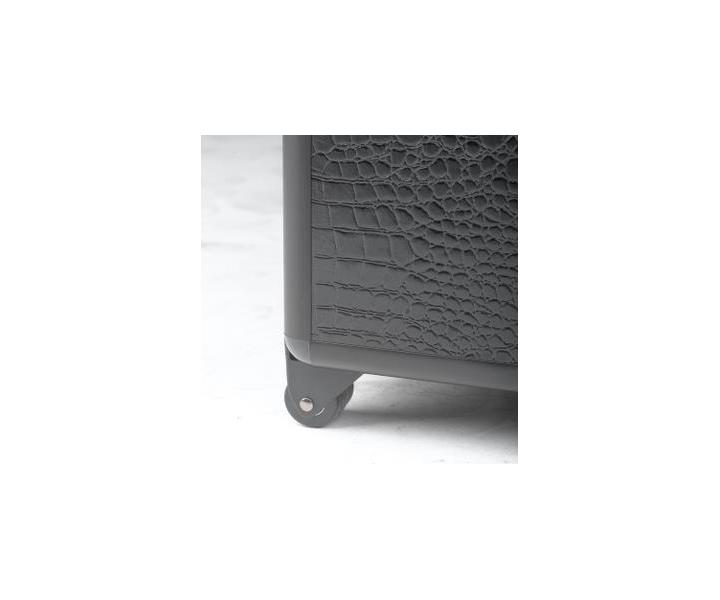 Sekcionlny kufor na kolieskach Sibel Modular - ierny