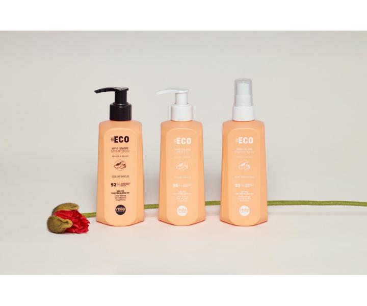 ampn s kyslm pH pre farben vlasy Mila Profession Be Eco Vivid Colors Shampoo - 250 ml