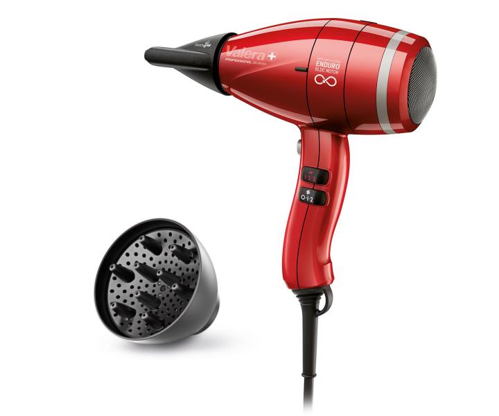 Profesionlny fn na vlasy Valera Swiss Nano4Ever eQ - 2200 W, erven