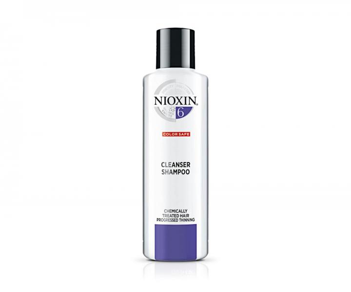 Sada pre silne rednce chemicky oetren vlasy Nioxin System 6 Trial Kit No.6