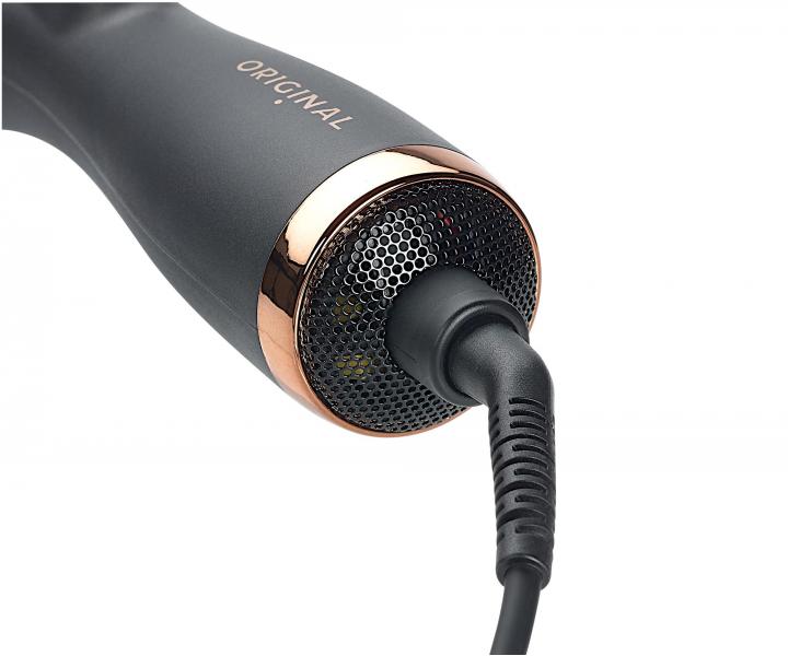 Ovlna teplovzdun kefa na vlasy Original Best Buy Venteox - ierna