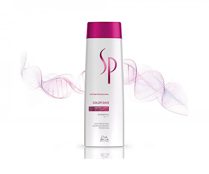 Ošetrujúci šampón pre farbené vlasy Wella Professionals SP Color Save Shampoo - 250 ml
