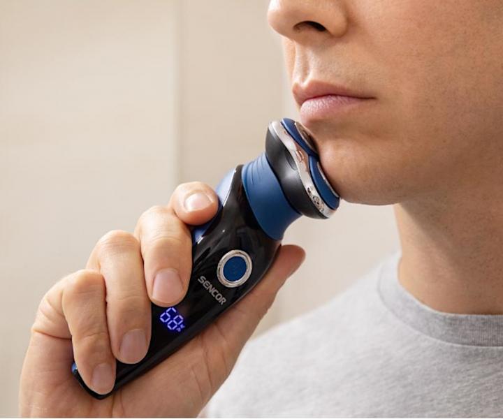 Holiaci strojek so zastrihvaom Sencor SMS 5520BL - modr