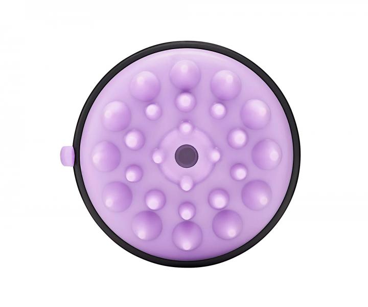 Mas�na exfolia�n� kefa na poko�ku hlavy Wet Brush Head Start Lavender - svetlo fialov�