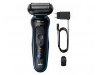 Planetov holiaci strojek Braun Series 5 52-B1000s - ierno-modr