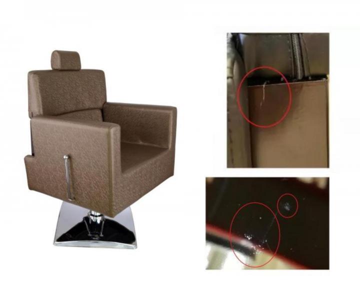 Kadern�cke Barber kreslo Detail Larry (75) - zlatohnedej