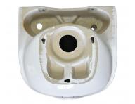 Barber umvadlo Bellazi - keramick, hranat biele