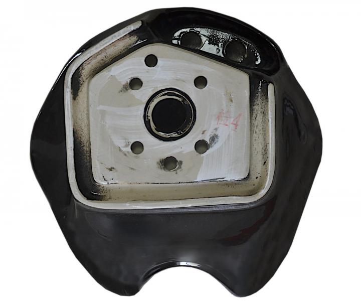 Um�vadlo pre um�vacie boxy Bellazi - keramick�, tvarovan� �ierne