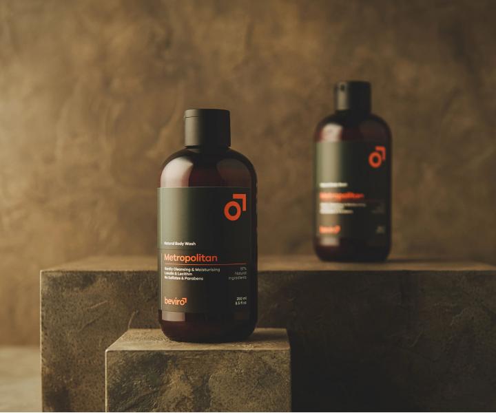 Pr�rodn� sprchov� g�l pre mu�ov Beviro Metropolitan Natural Body Wash - 250 ml - expir�cia