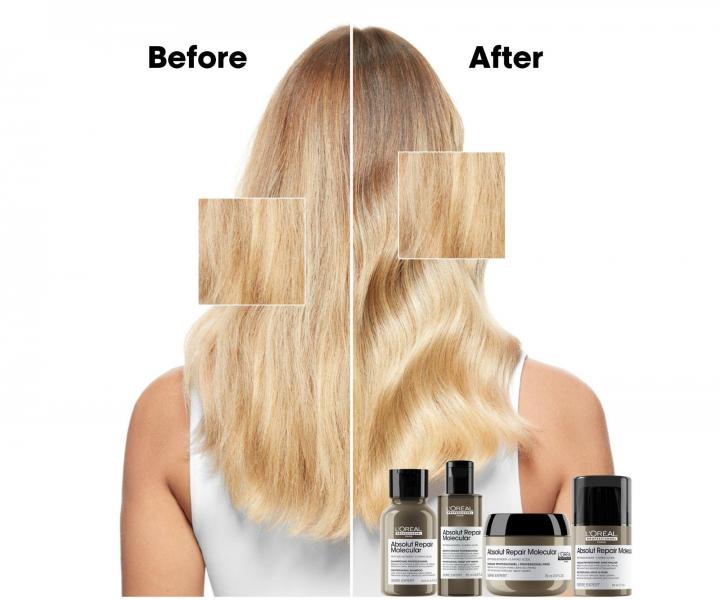 Maska pre po�koden� vlasy Lor�al Professionnel Serie Expert Absolut Repair Molecular - 75 ml
