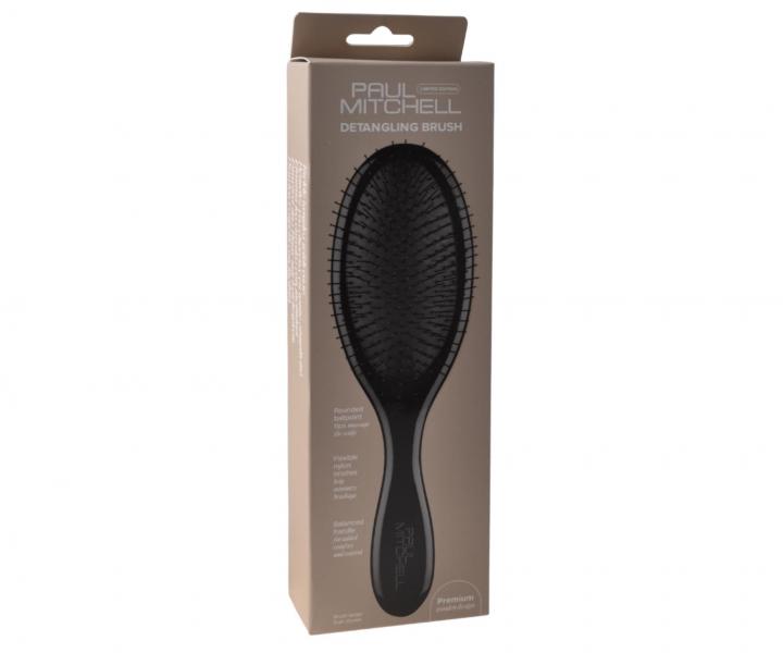 Ov�lna dreven� kefa na roz�es�vanie vlasov Paul Mitchell Detangling Brush - �ierna