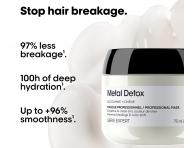 Maska pre farben� a po�koden� vlasy Lor�al Professionnel Serie Expert Metal Detox - 75 ml