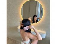 Kefa na roz�es�vanie a f�kanie vlasov s divia��mi a nylonov�mi �tetinami Sister Young Ovia Hair Brush - svetlo ru�ov�