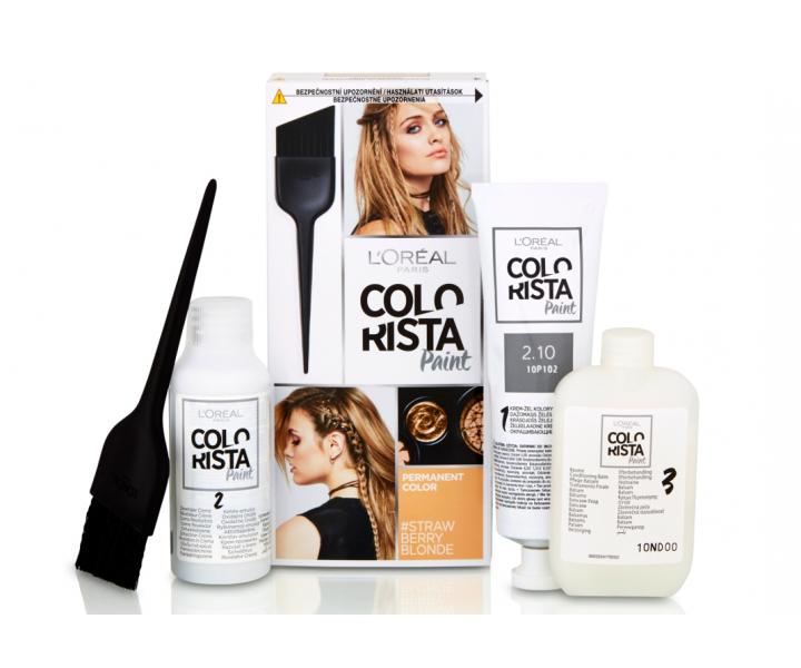 Permanentn� farba Lor�al Colorista Paint 8.32 Strawberry Blond - jahodov� blond