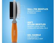 Obojstrann� kefa pre starostlivos� o zvieraciu srs� Wahl Professional Double Sided Brush 58421 - oran�ov�