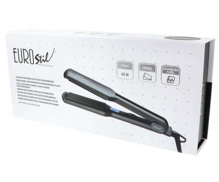 Profesionlna ehlika a krepovaka 3v1 Eurostil Professional Wav3 - ierna