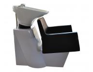 Kadern�cky um�vac� box Detail Luxor - �ierne kreslo (77) - biely um�vac� box - II. akos� - odrenina