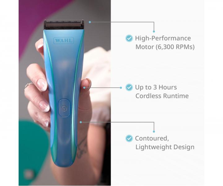 Profesion�lny stroj�ek na srs� Wahl Motiva 2 Blue Ivy 3028115 - modr�