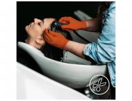 Siln nitrilov zdrsnen rukavice Espeon Nitril Extra Strong 3 - 100 ks, oranov, vekos L