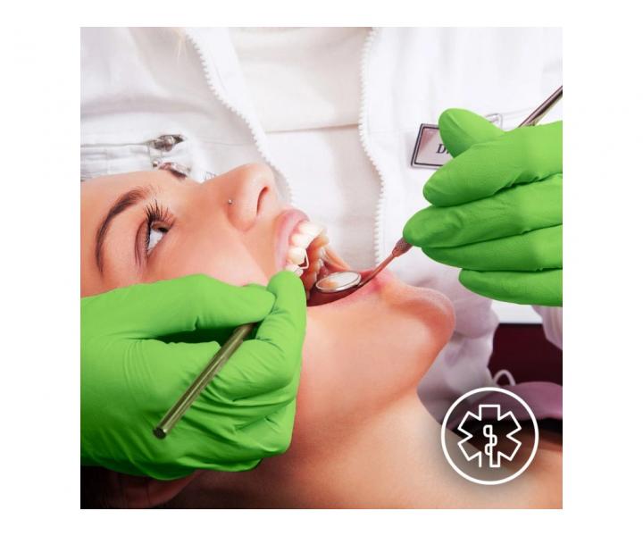 Nitrilov rukavice Espeon Nitril Ideal - 100 ks, vekos S