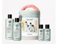 Dar�ekov� sada pre such� vlasy Maria Nila True Soft Beauty Bag + kozmetick� ta�ka zdarma