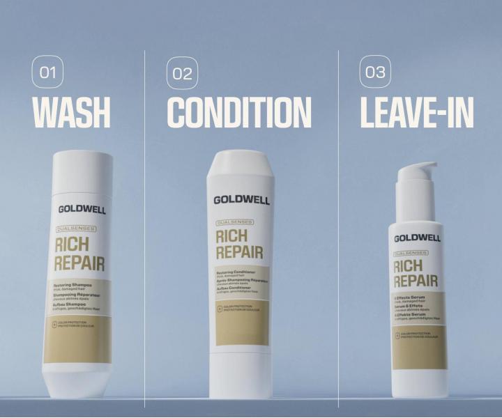 Rad pre such� a po�koden� vlasy Goldwell Dualsenses Rich Repair