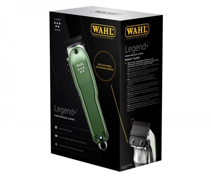 Profesion�lny strihac� stroj�ek Wahl Professional Legend+ Cord/Cordless Clipper 3030832 - olivovo zelen�, limitovan� ed�cia