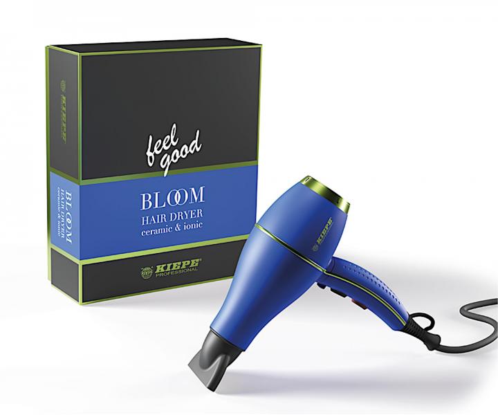 Profesion�lny f�n na vlasy Kiepe Bloom Marine Blue - 2000 W, modr�