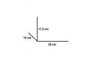 Podnonk na podlahu Sibel Idealismus - nerezov oce