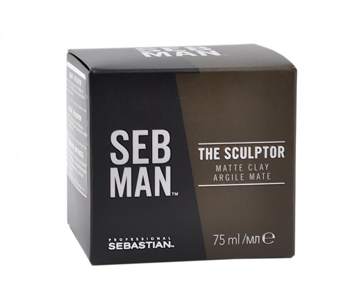 Matujca hlina na vlasy Sebastian Professional Seb Man The Sculptor Matte Clay - 75 ml