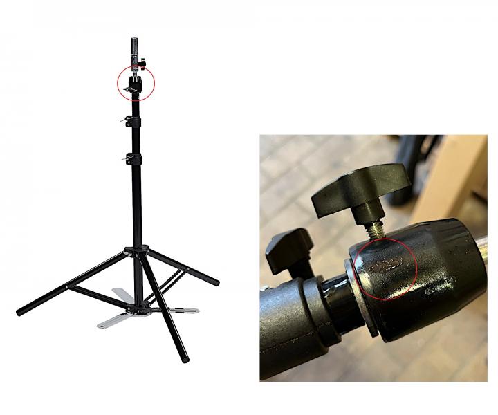 Nastavite�n� stojan na cvi�n� hlavu Original Best Buy - II. akos� - odreniny