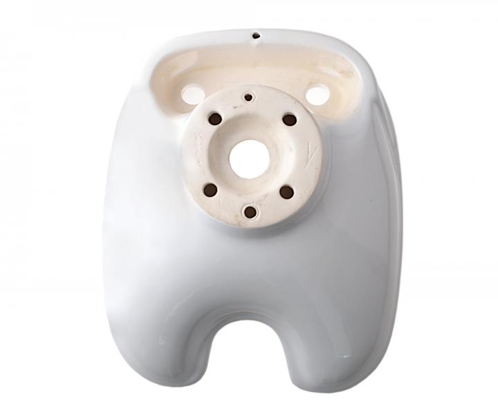 Um�vadlo pre um�vacie boxy Bellazi - keramick�, jednoduch� biele