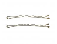 Vlnit sponka Eurostil Professional - 7 cm, zlat - 24 ks