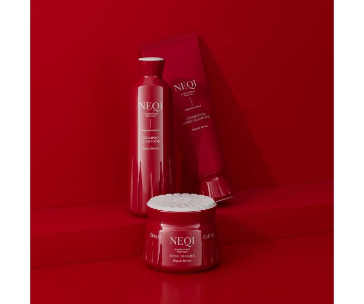Intenzvne regeneran kondicionr pre pokoden a farben vlasy Neqi Repair Reveal Conditioner - 250 ml