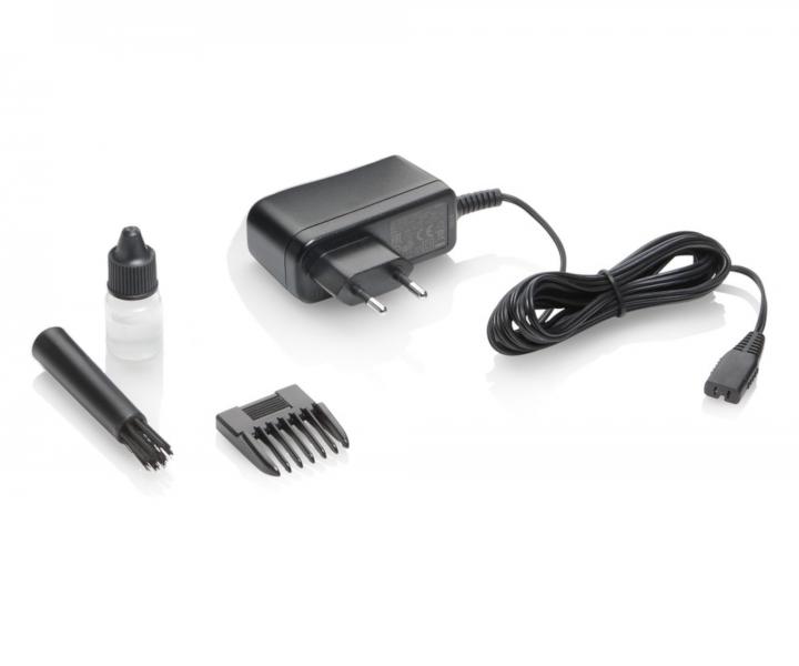 Kadern�cka sada Moser Neo Kit - strihac� a kont�rovac� stroj�ek, f�n, �ehli�ka a textiln� ta�ka