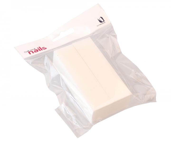 Brsny blok na nechty Sibel - biely, 9,5 x 2,5 cm