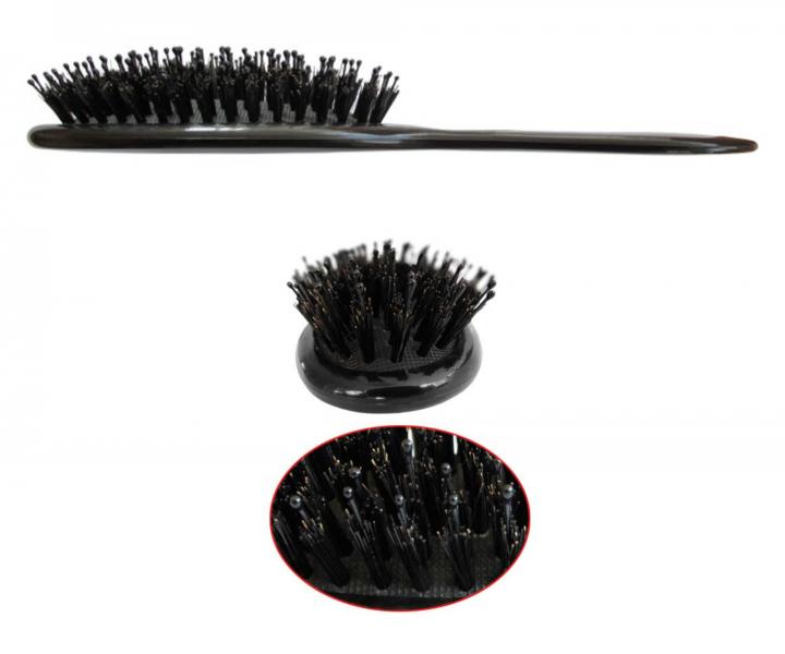 Ovlna kefa na vlasy s kanmi a nylonovmi tetinami Duko - 60 x 217 mm