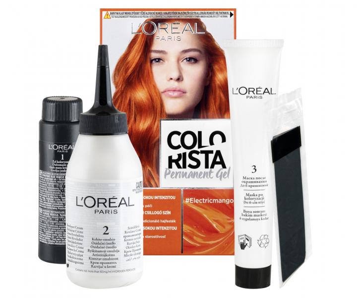 Permanentn� farba na vlasy Lor�al Colorist Permanent Gel Electric Mango - �iarivo oran�ov�