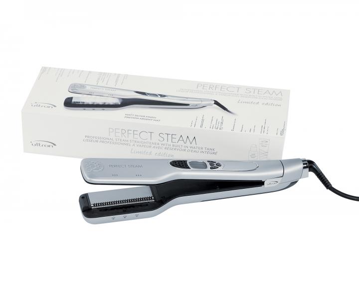 Profesion�lna parn� �ehli�ka na vlasy Ultron Perfect Steam - strieborn�