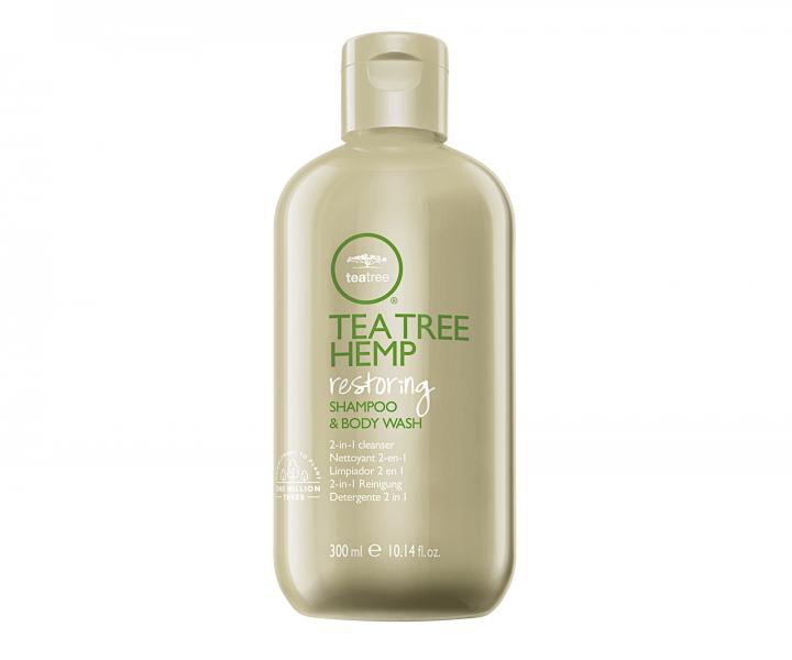 Darekov sada na regenerciu vlasov s konopnm olejom Paul Mitchell Tea Tree Hemp Trio Gift Set