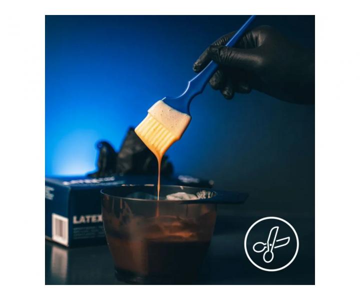 Latexov rukavice Espeon Latex Black - 100 ks, ierne, vekos M