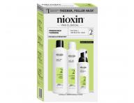 Sada pre silne rednce prrodn vlasy Nioxin System 2 Trial Kit No.2