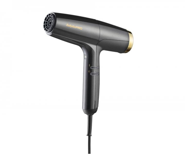 Profesionlny fn na vlasy BaByliss Pro Falco BAB8550E Gold - 2000 W, ierno-zlat