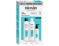 Sada pre mierne rednce farben vlasy Nioxin System 3 Trial Kit No.3